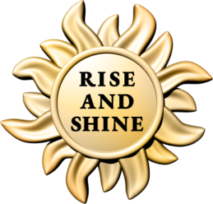 Rise and Shine gold transparent 346x332